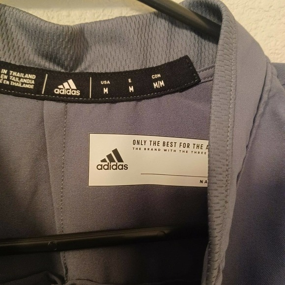 Adidas Ultimate Hoodie Pullover Grey Sweatshirt Mens Medium NWOT - Picture 7 of 9